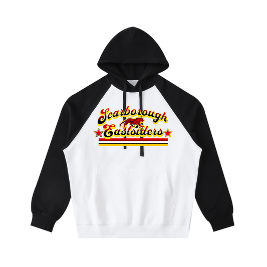 FLYWLKR X EASTSIDERS SC Color-Block Raglan Sleeve Hoodie