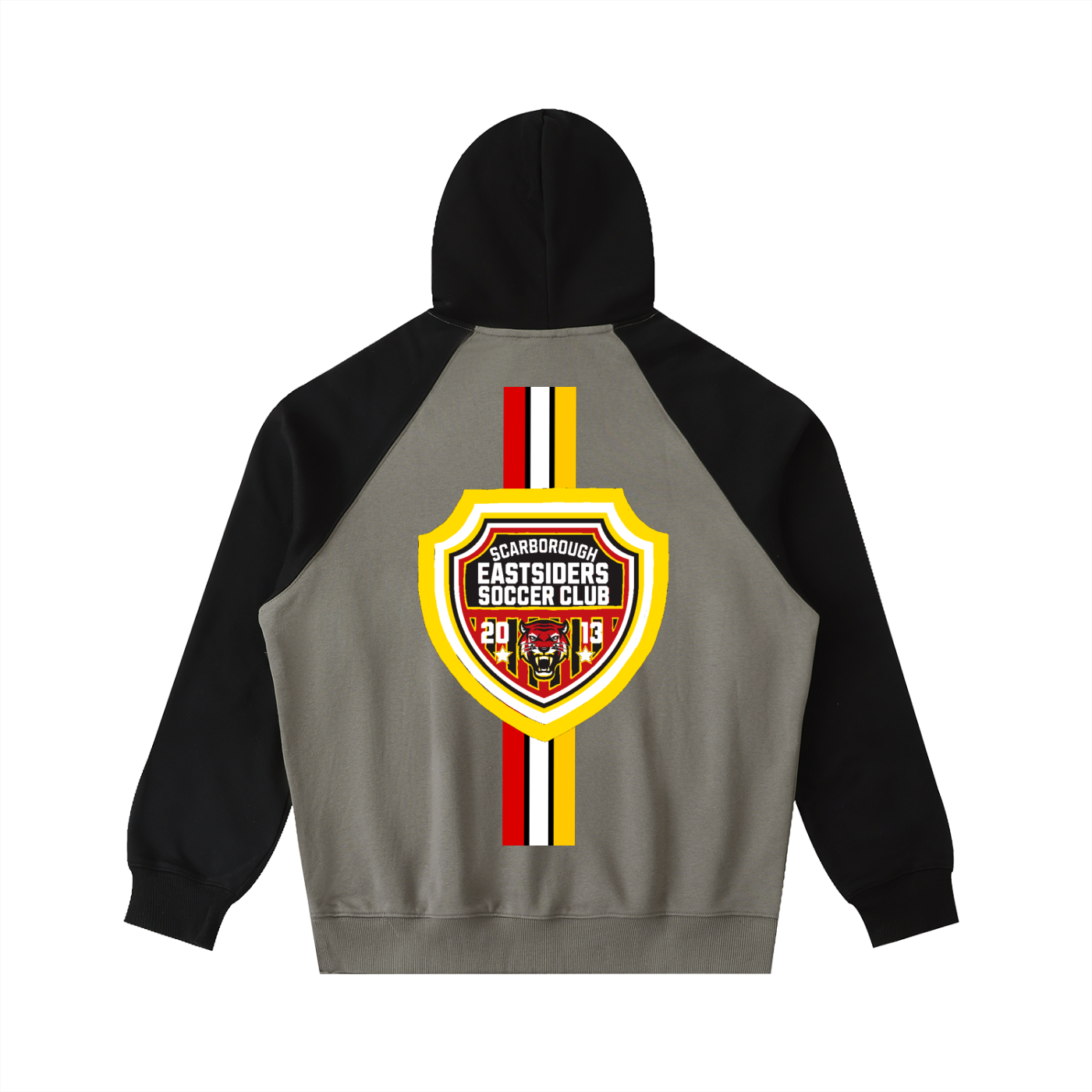 FLYWLKR X EASTSIDERS SC Color-Block Raglan Sleeve Hoodie