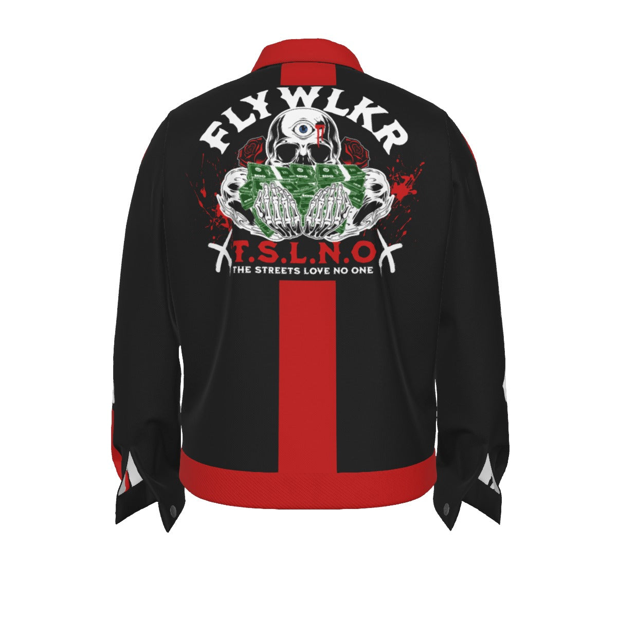 FLYWLKR "T.S.L.N.O"  Unisex Lapel Jacket | 245GSM Cotton