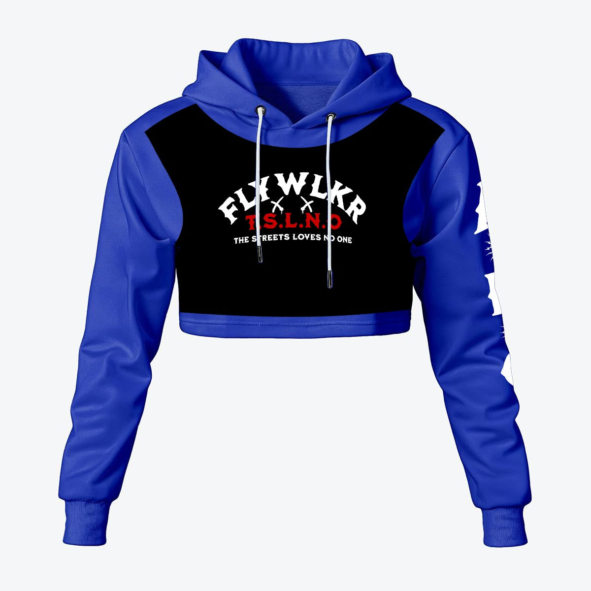 FLYWLKR "T.S.N.L.O" Women's Cropped Hoodie