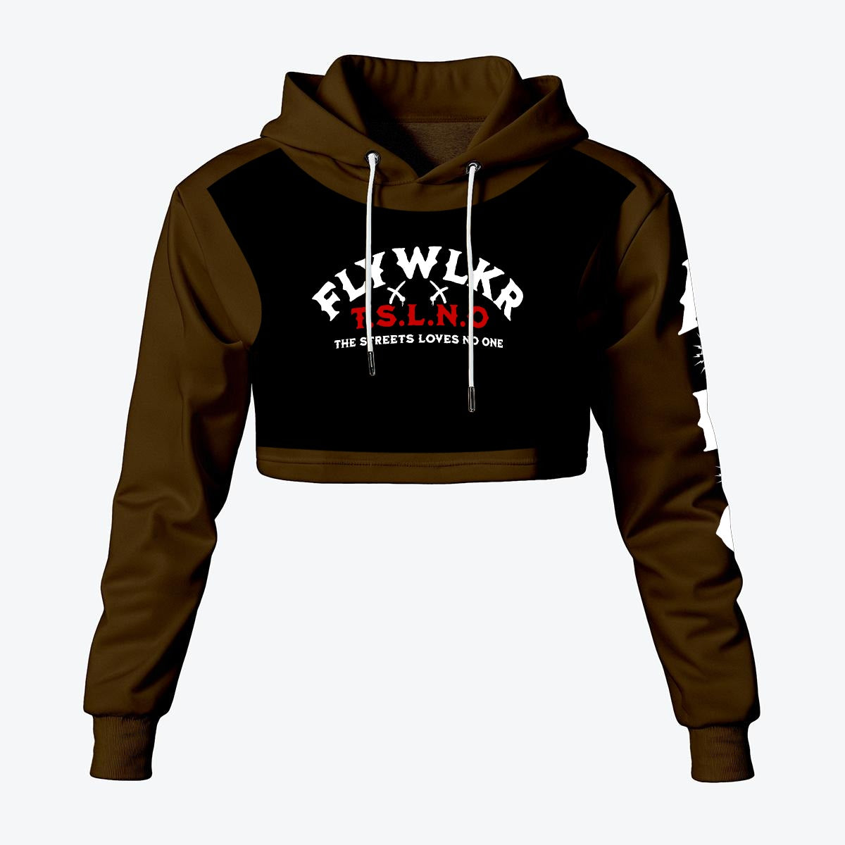 FLYWLKR "T.S.N.L.O" Women's Cropped Hoodie