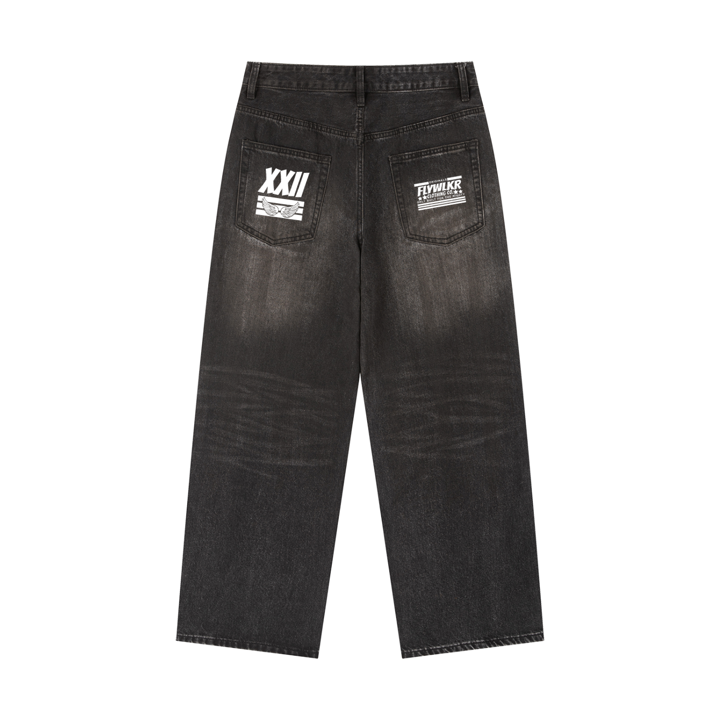 FLYWLKR "ORIGINALS"Vintage Wash Heavyweight Denim Jeans