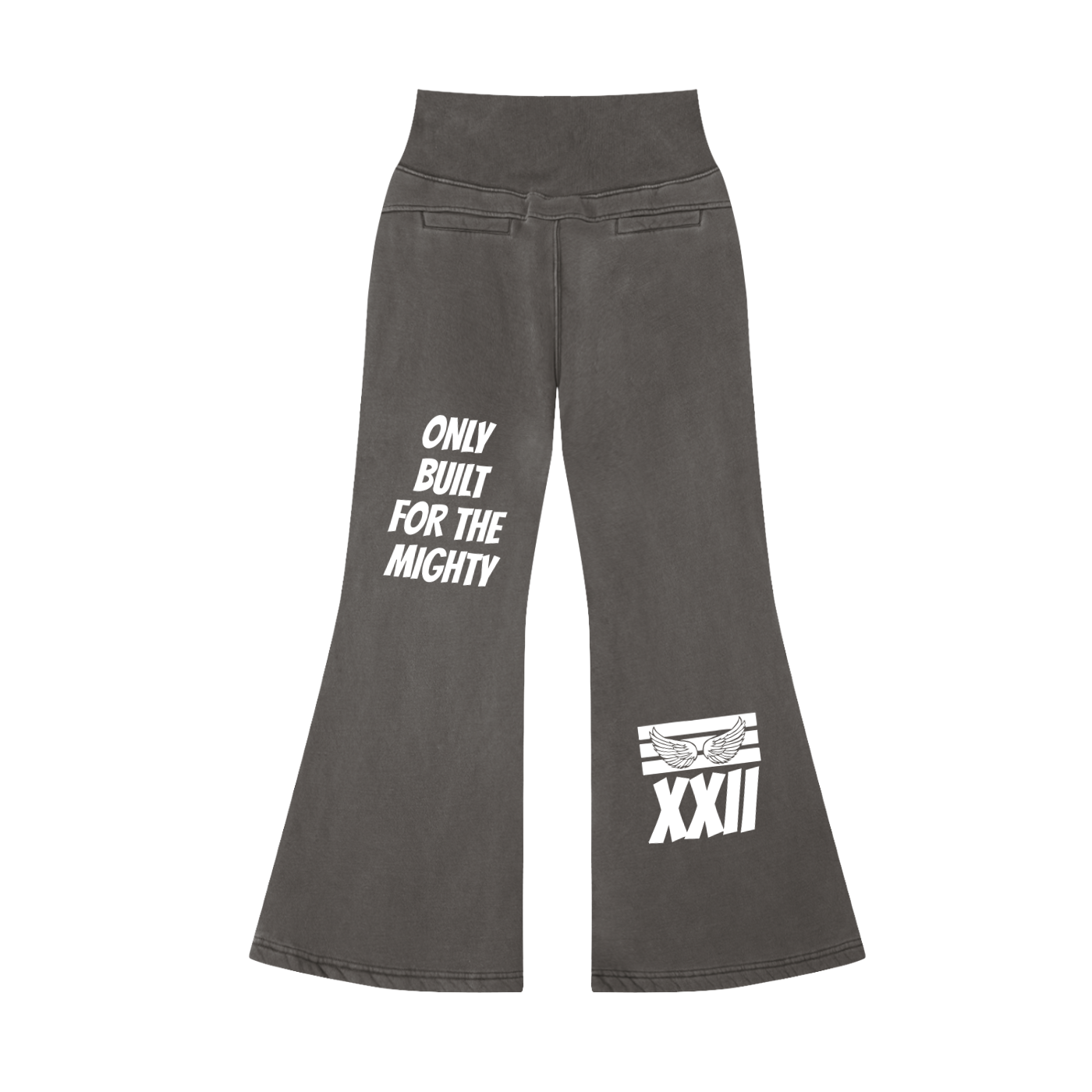 FLYWLKR "ORIGINALS" Vintage Washed Flared Fleece Pants
