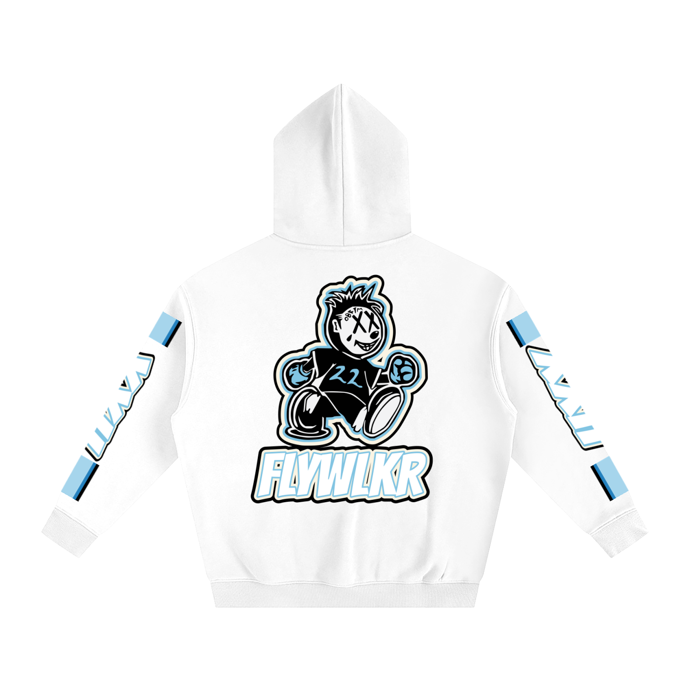FLYWLKR ORIGINALS "BOSHIDRU" Oversize Fleeced Hoodie