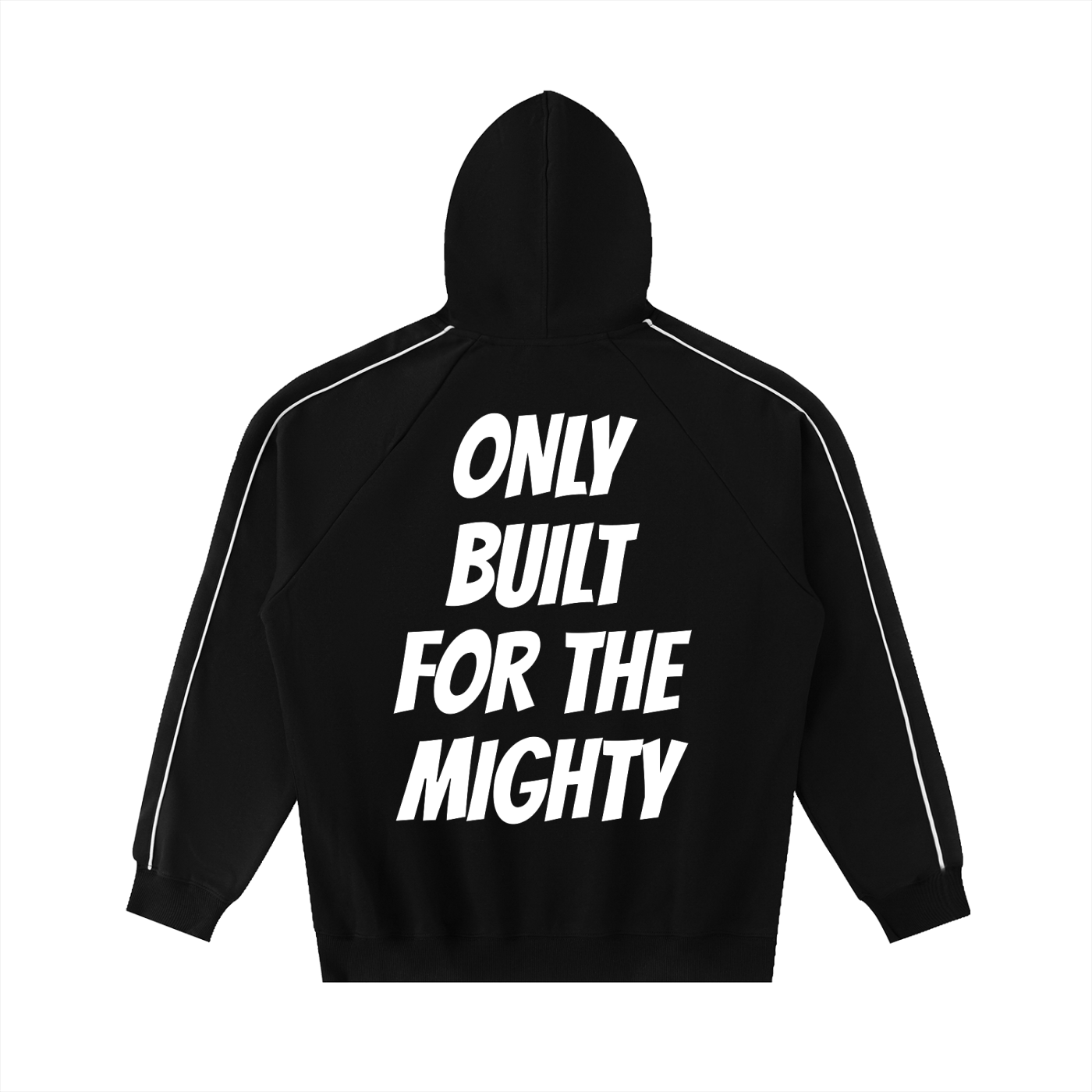 BREDY LANE SOCIAL CLUB Contrast Piping Raglan Hoodie