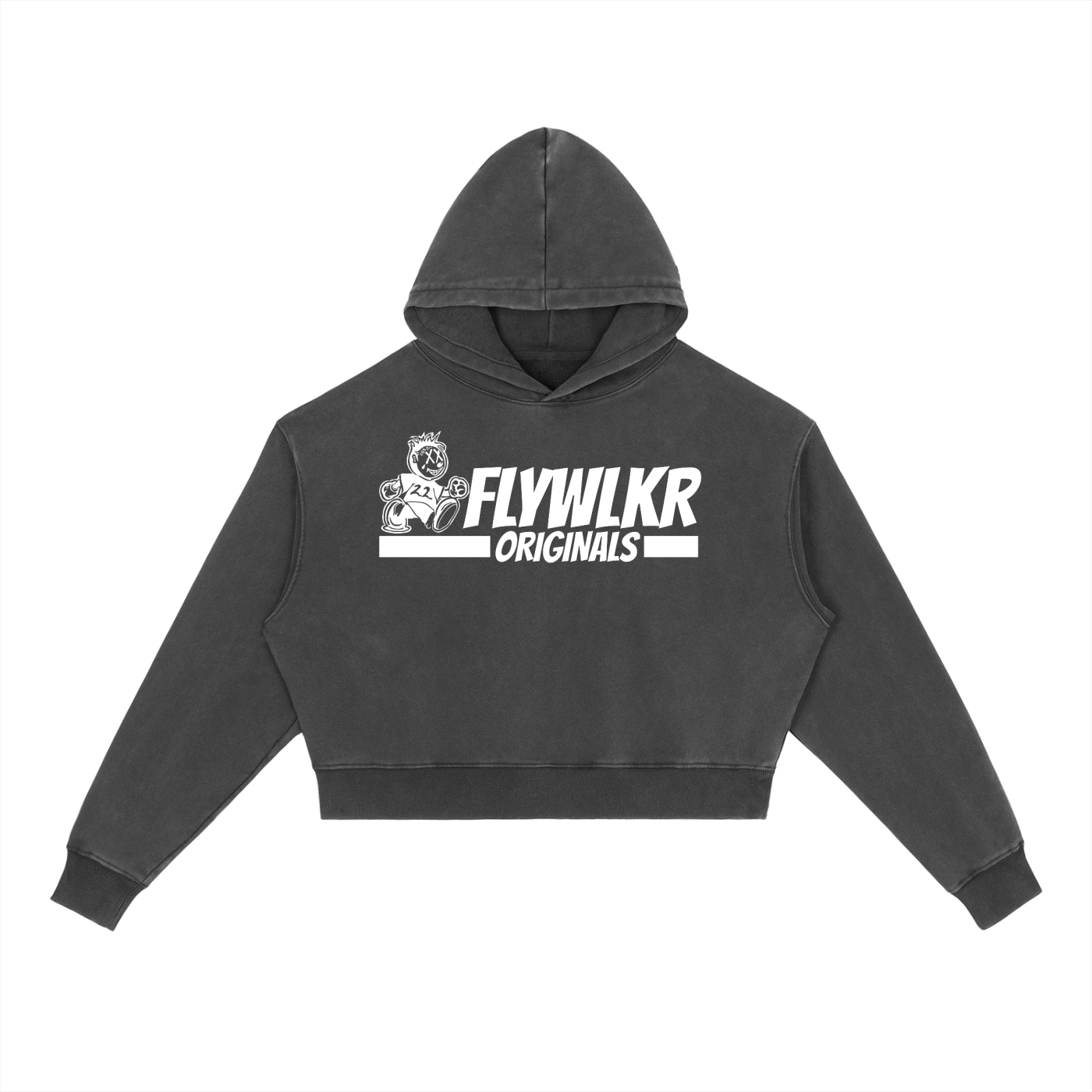 FLYWLKR "ORIGINALS" Vintage Washed Heavyweight Hoodie