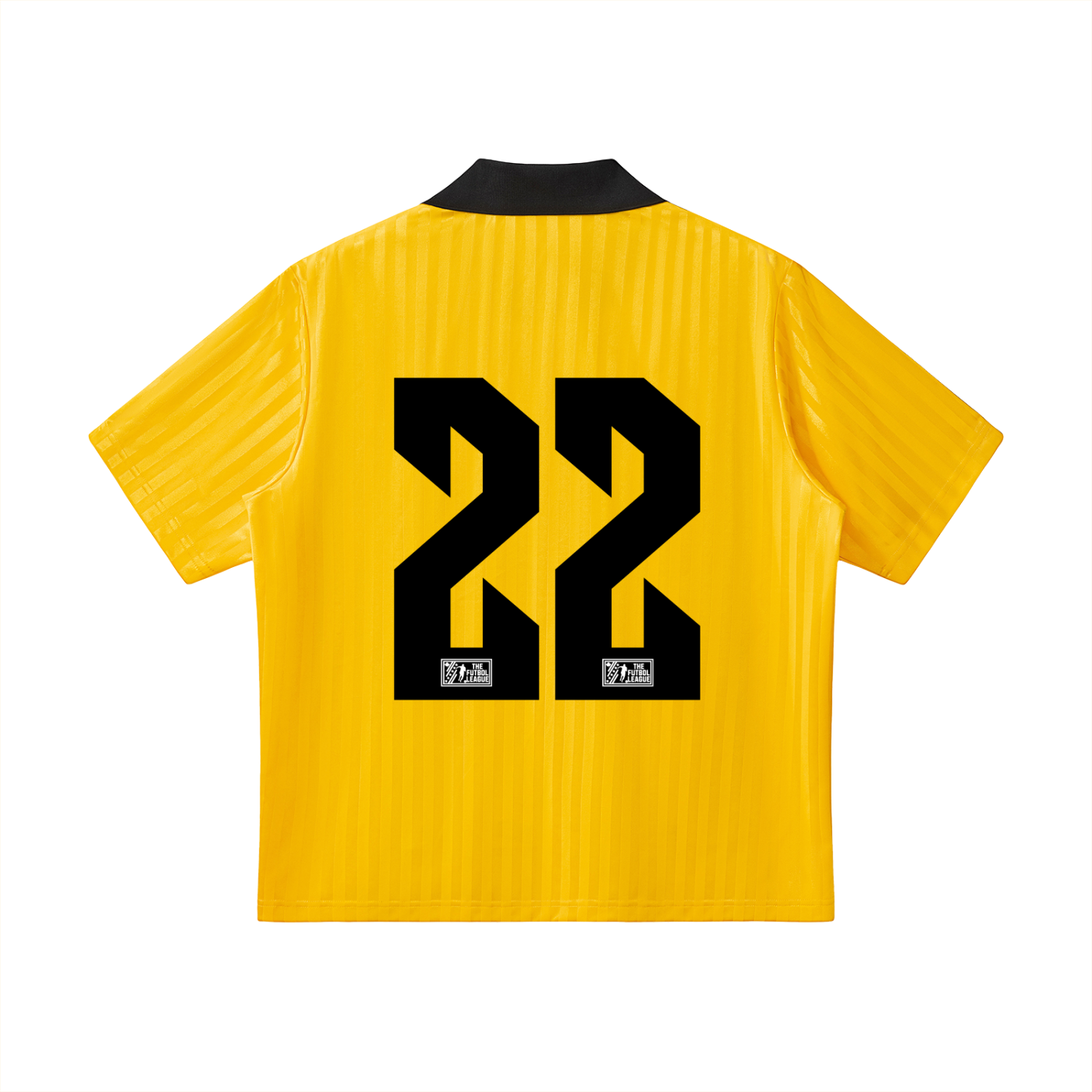 FLYWLKR X EASTSIDERS SC Contrast Collar Striped Soccer Jersey