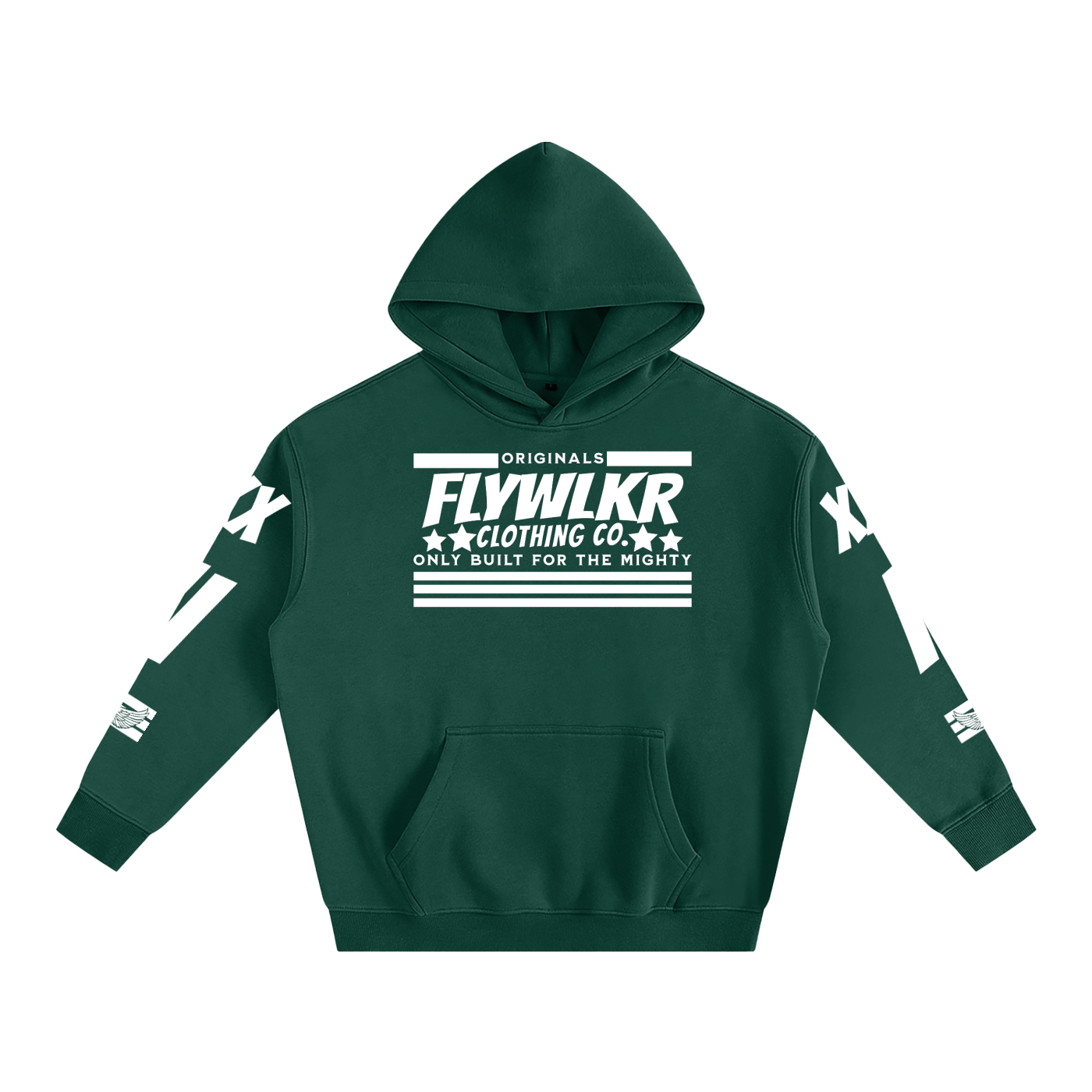 FLYWLKR "ORIGINALS" Oversize Fleeced Hoodie