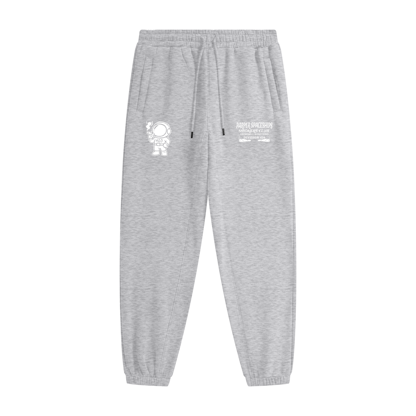 FLYWLKR "PAPER SPACESHIPS SMOKERS CLUB" Unisex Heavyweight Fleece Joggers
