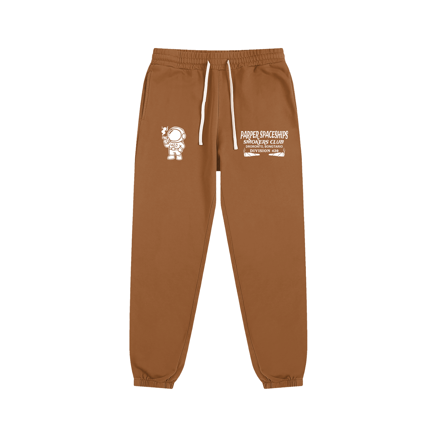 FLYWLKR "PAPER SPACESHIPS SMOKERS CLUB" Essential Sweatpants
