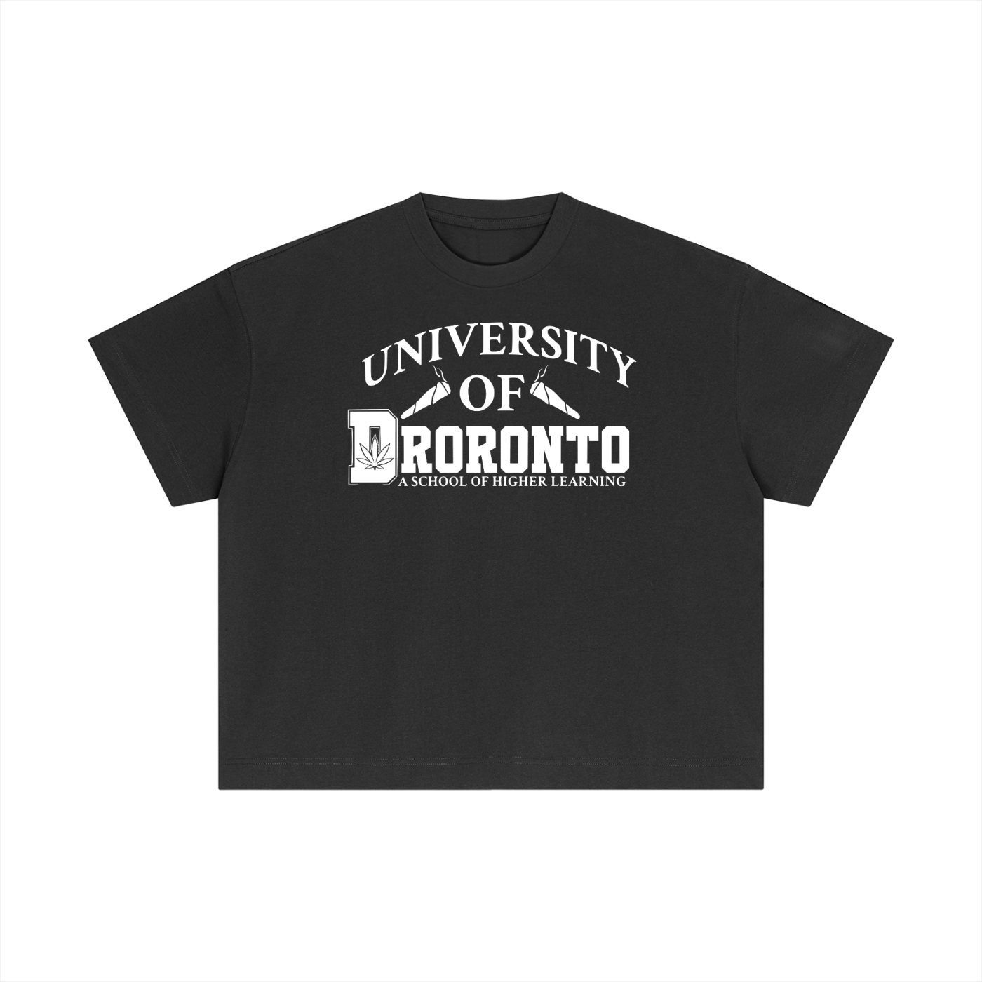 FLYWLKR "THE HIGH CLASS" Essential Cotton Boxy T-Shirt