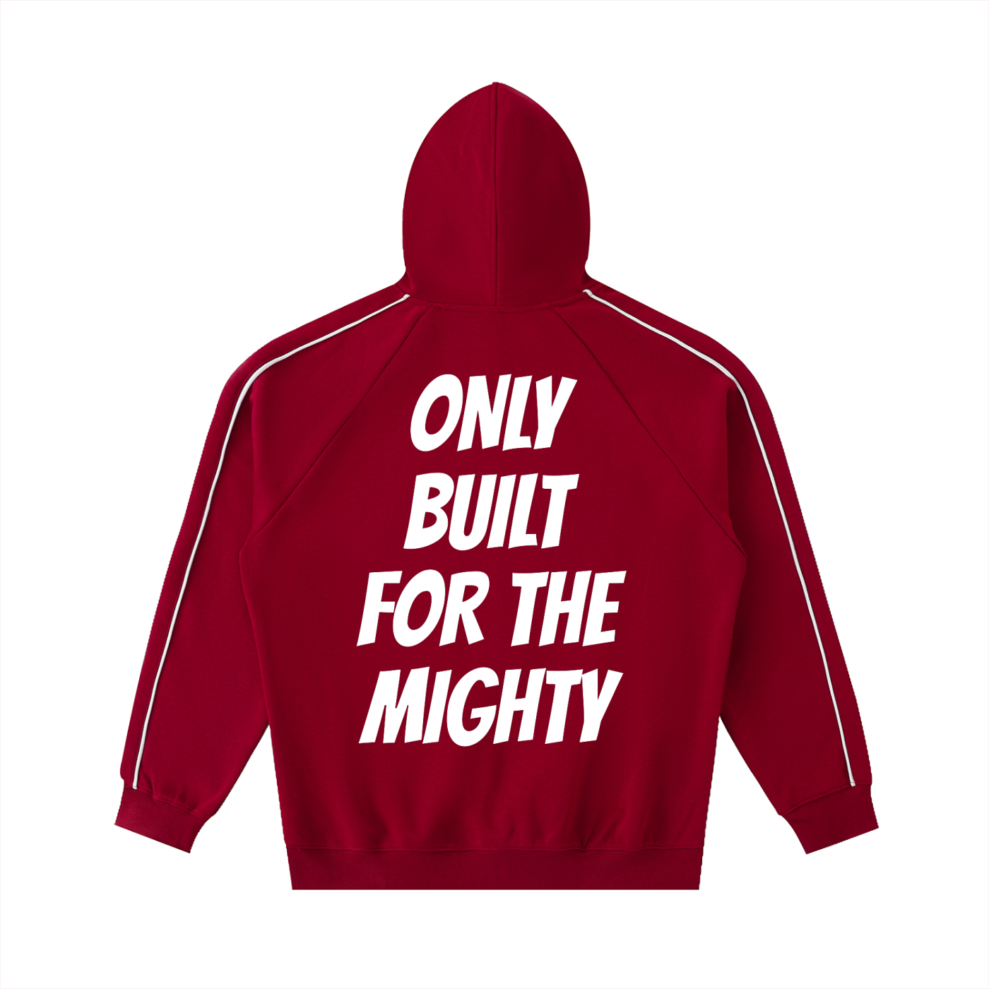 BREDY LANE SOCIAL CLUB Contrast Piping Raglan Hoodie