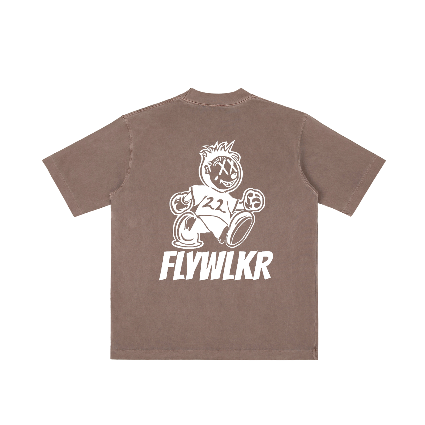 FLYWLKR "ORIGINALS" Vintage Wash Drop Shoulder T-shirt