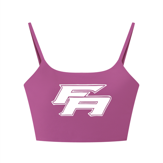 FLYWLKR ATHLETICS Women's Solid Color Sports Bra