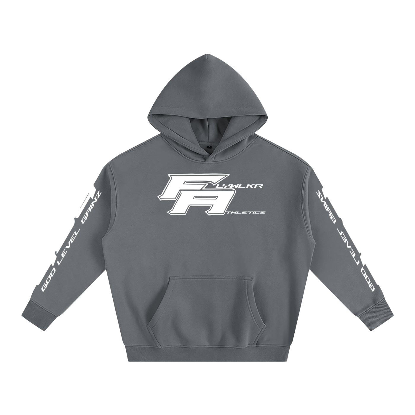 FLYWLKR ATHLETICS Oversize Fleeced Hoodie