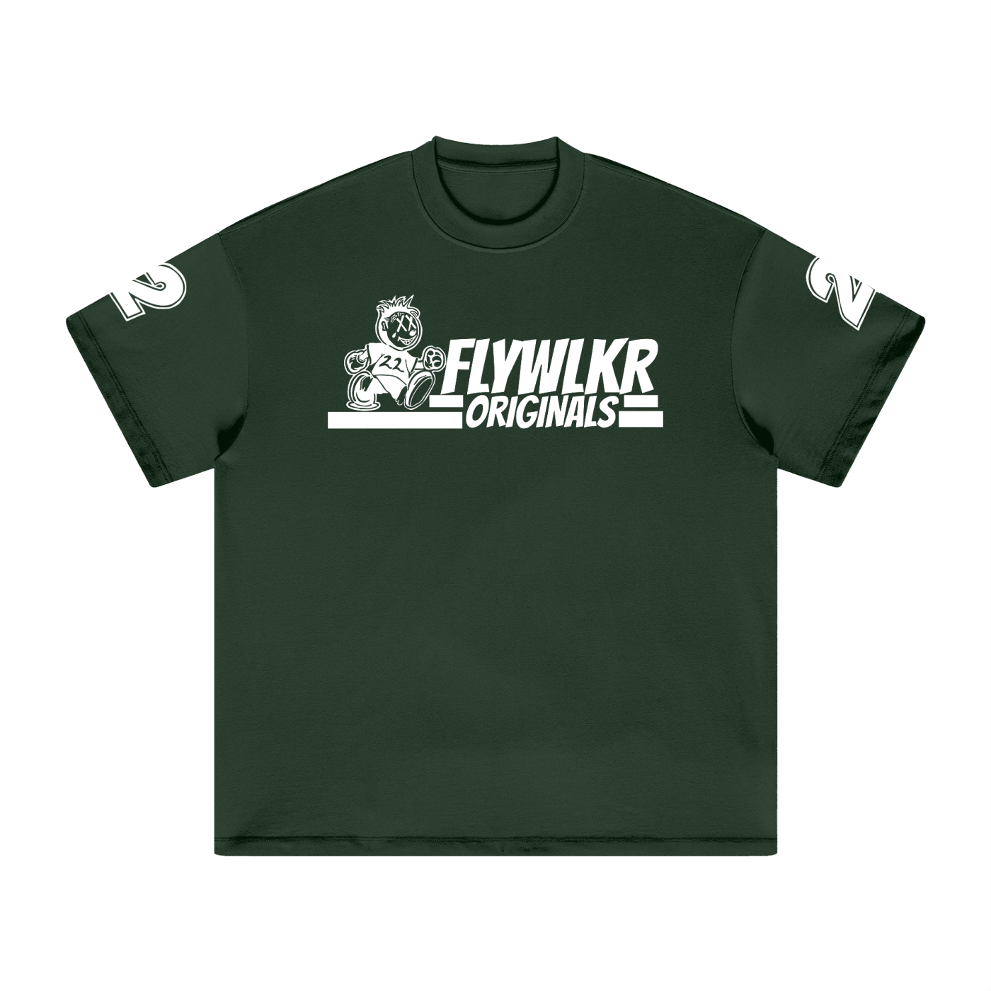 FLYWLKR "ORIGINALS" Heavyweight Earth Tone T-Shirt