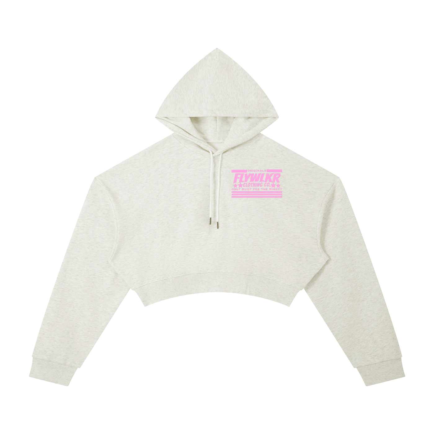 FLYWLKR "ORIGINALS" Essential Cropped Hoodie