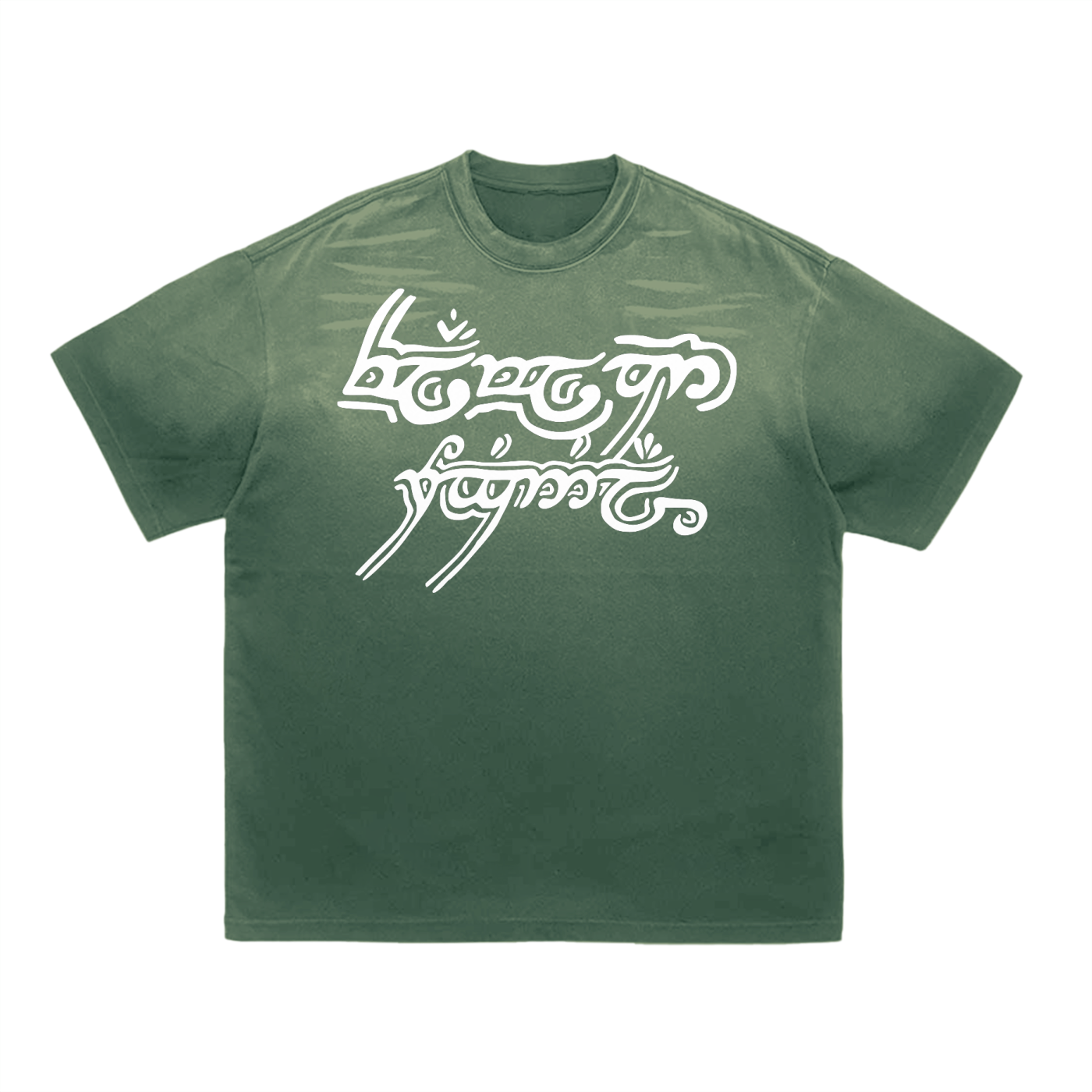 FLYWLKR "ORIGINALS" Tiger Stripe Gradient Washed T-Shirt
