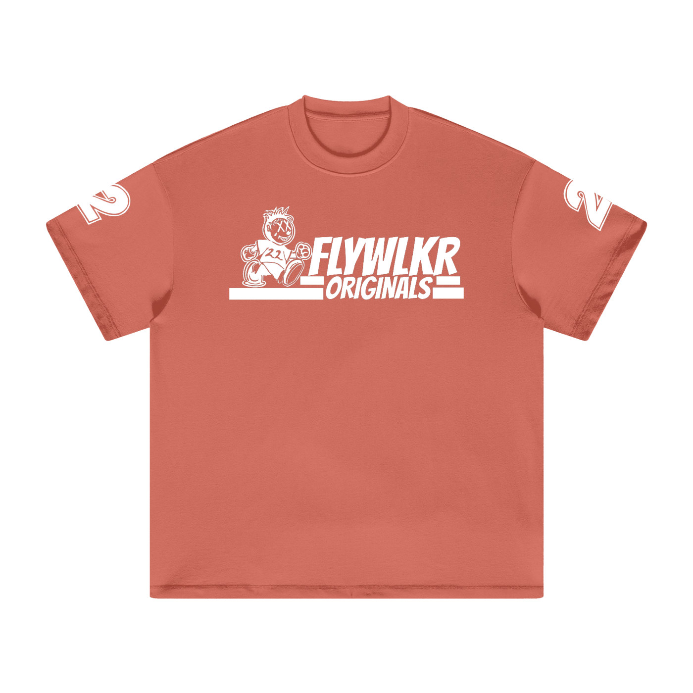 FLYWLKR "ORIGINALS" Heavyweight Earth Tone T-Shirt