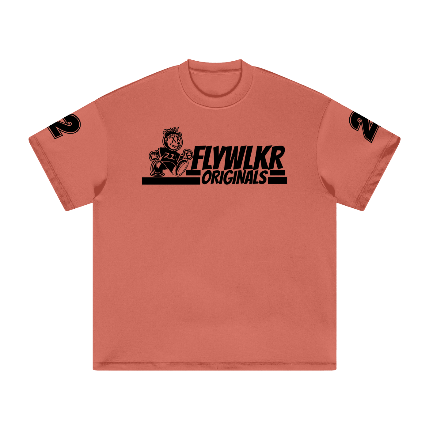 FLYWLKR "ORIGINALS" Heavyweight Earth Tone T-Shirt