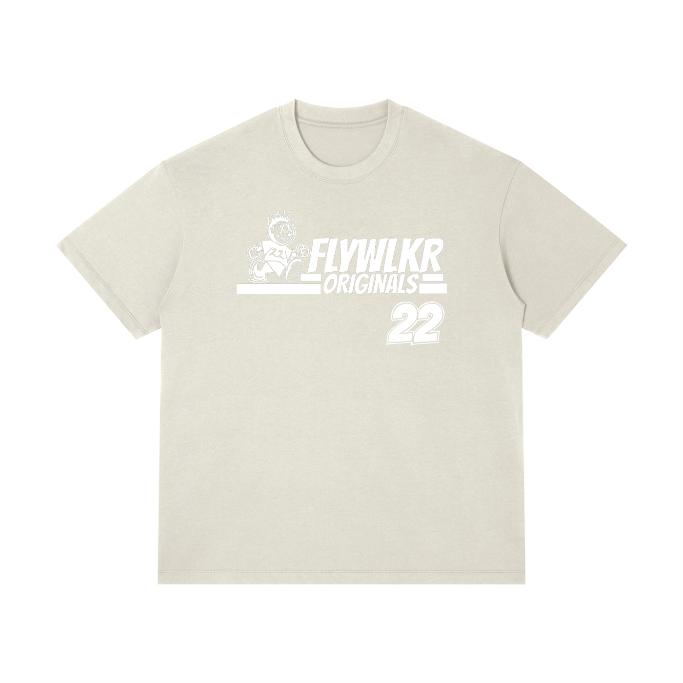 FLYWLKR "ORIGINALS" Unisex Regular Fit Crewneck T-Shirt