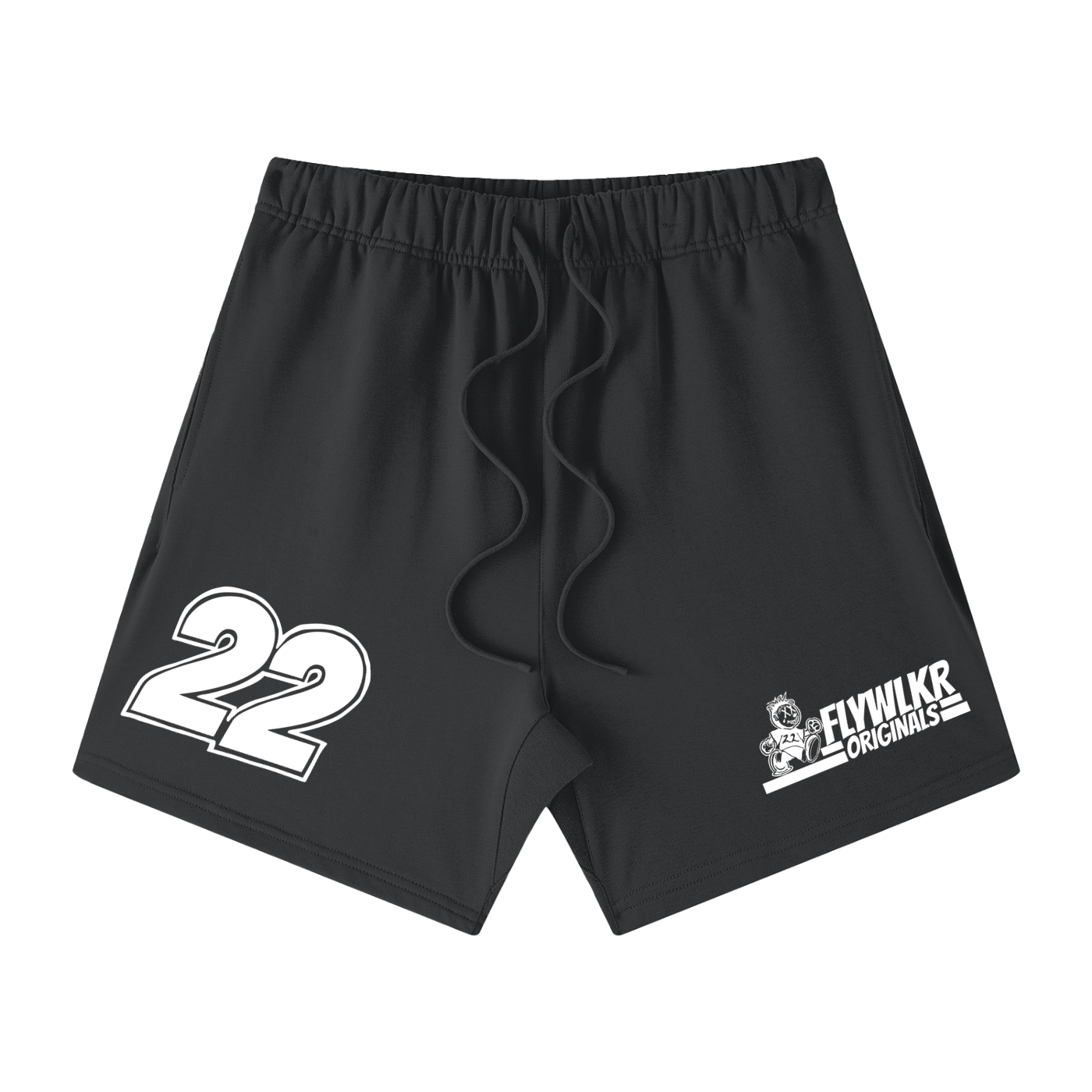 FLYWLKR "ORIGINALS" Unisex Earth Tone Loose Fit Cotton Shorts