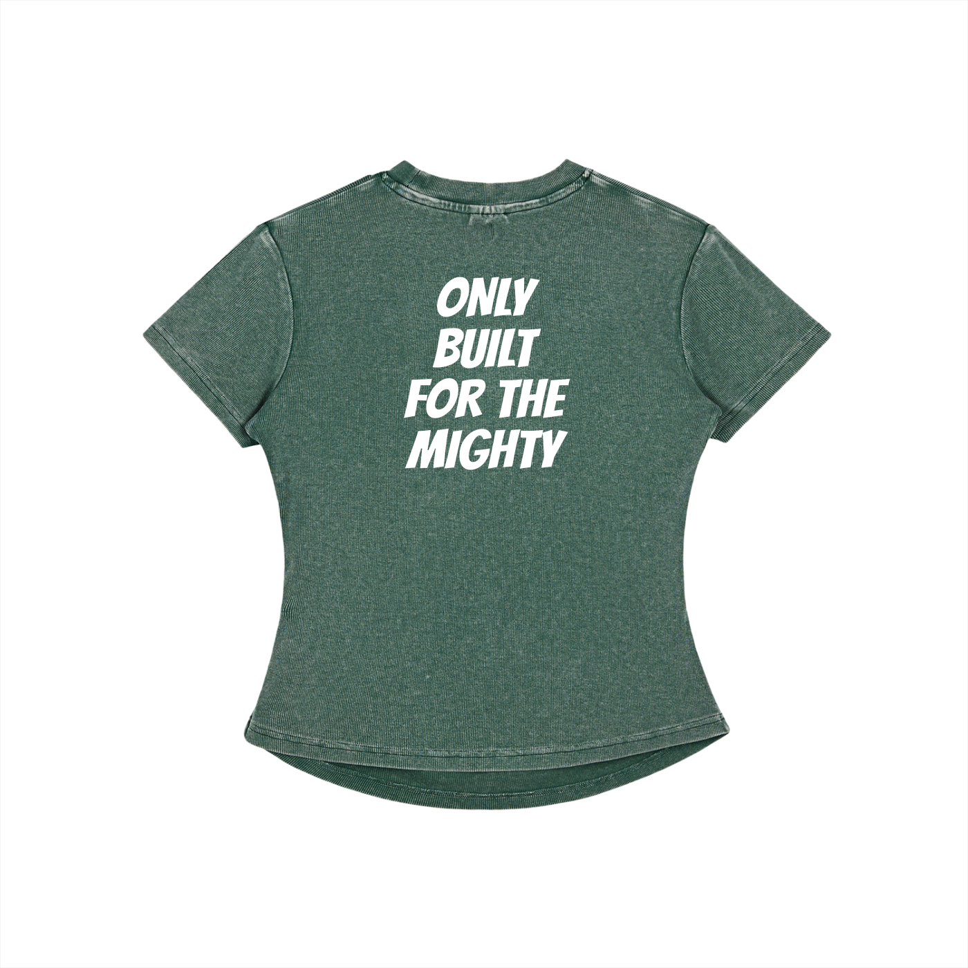 FLYWLKR "ORIGINALS" Vintage Washed Bodycon Cotton T-Shirt