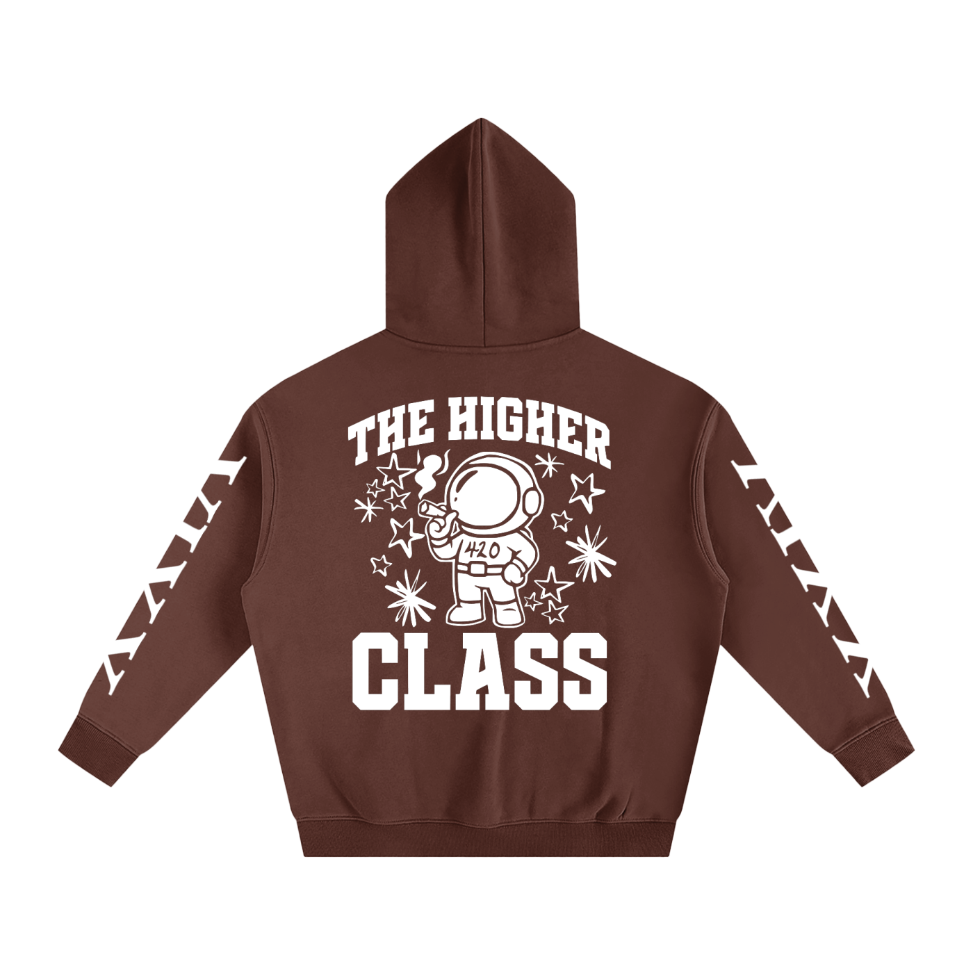 FLYWLKR "THE HIGH CLASS" Oversize Fleeced Hoodie
