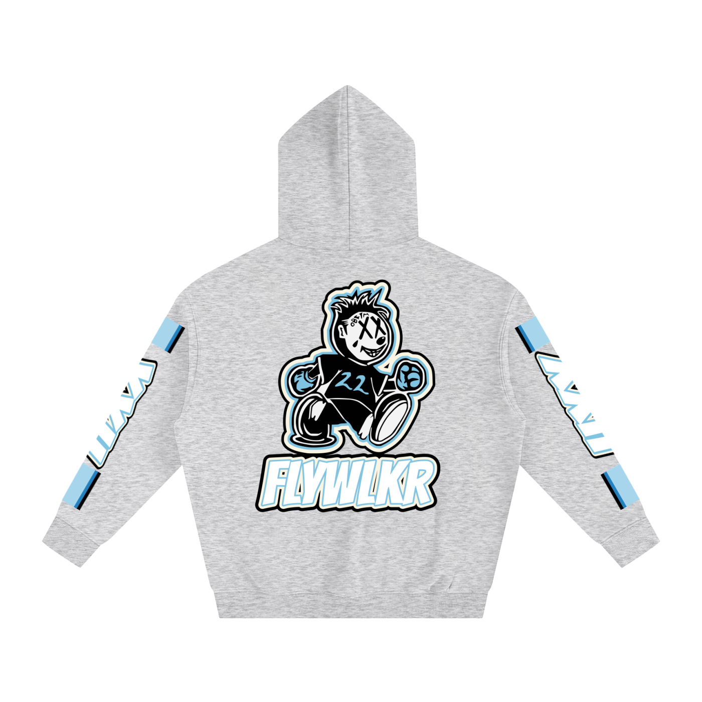 FLYWLKR ORIGINALS "BOSHIDRU" Oversize Fleeced Hoodie