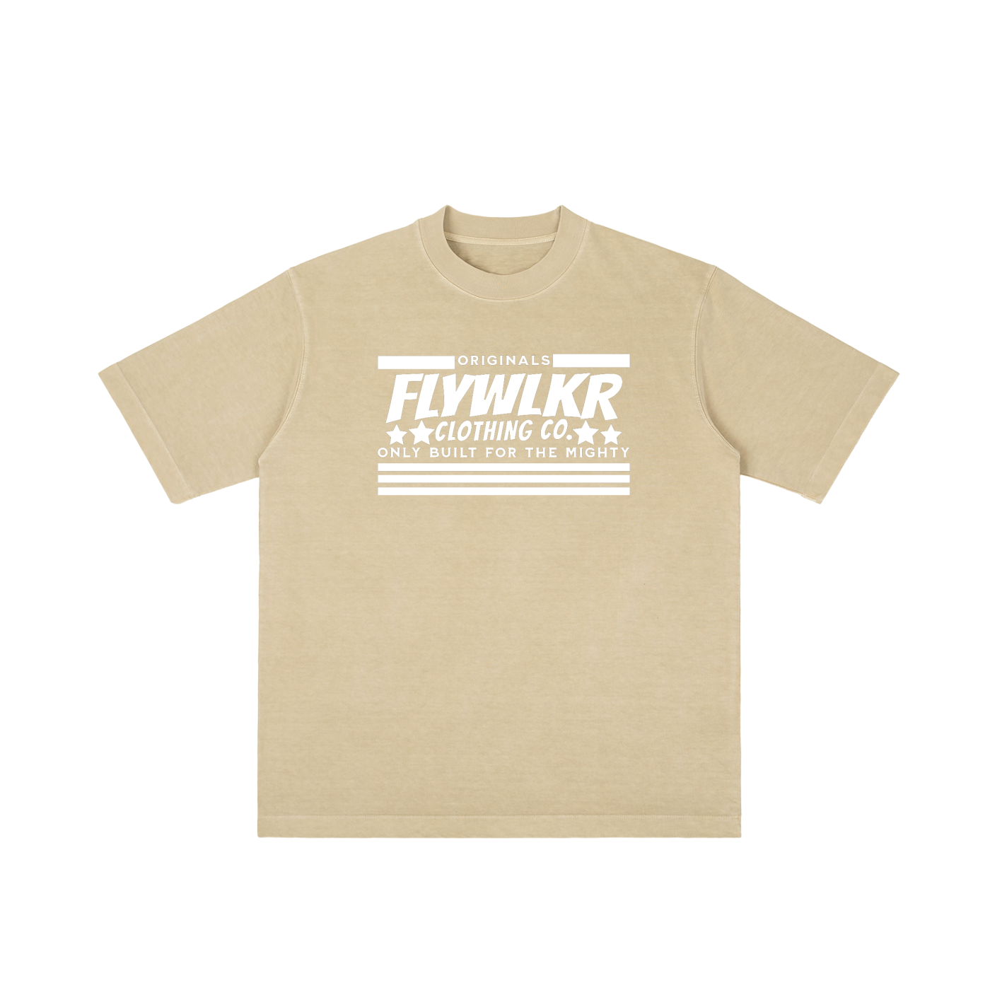 FLYWLKR "ORIGINALS" Vintage Wash Drop Shoulder T-shirt