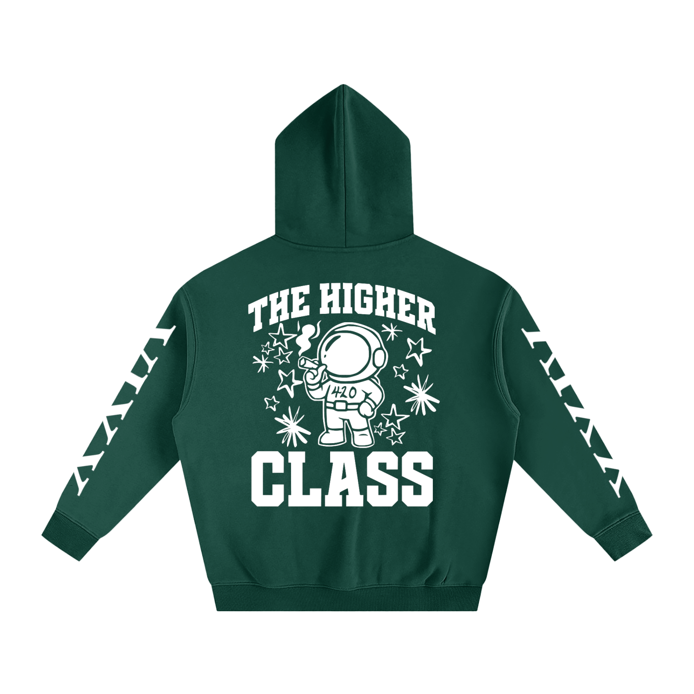 FLYWLKR "THE HIGH CLASS" Oversize Fleeced Hoodie