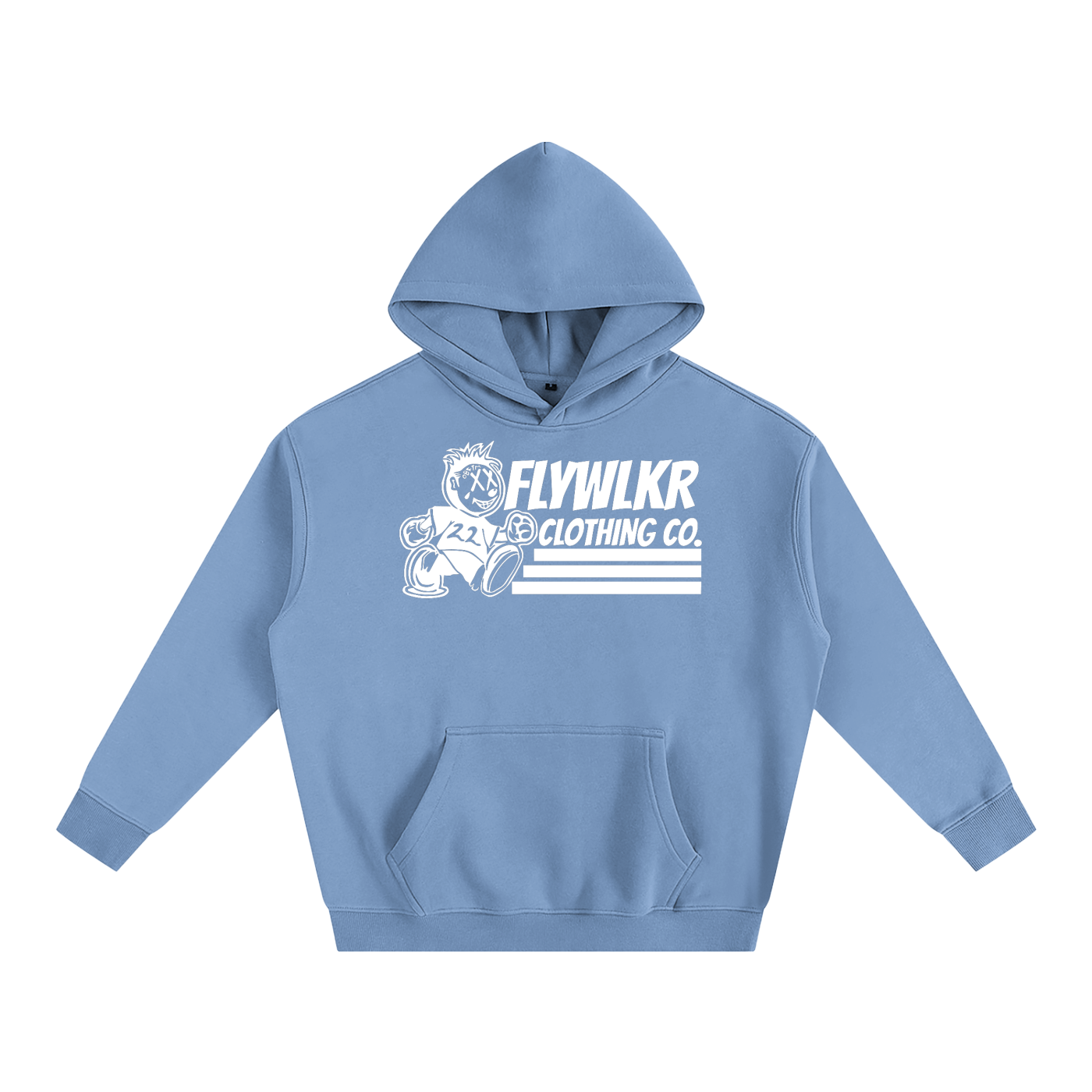 FLYWLKR "ORIGINALS" Oversize Fleeced Hoodie