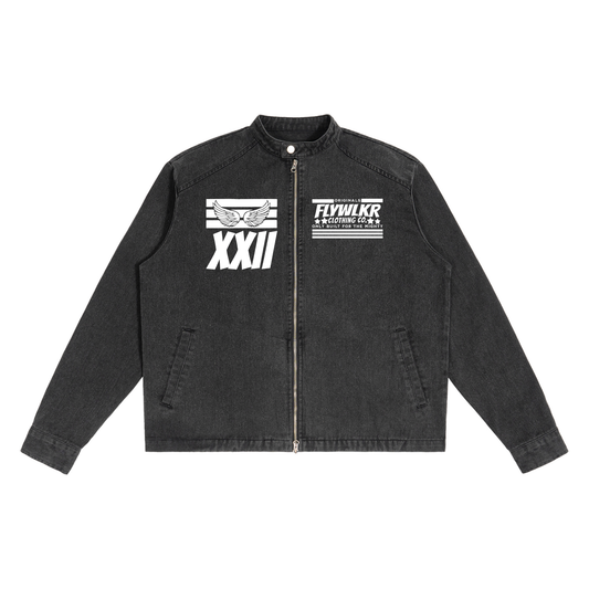 FLYWLKR "ORIGINALS" Denim Vintage Washed Jacket