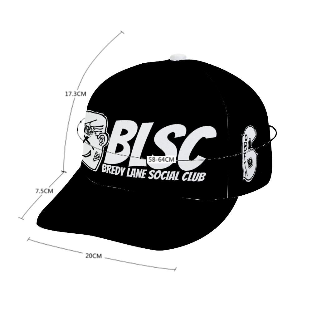 FLYWLKR "BREDY LANE SOCIAL CLUB" Unisex Curved Bill Snapback
