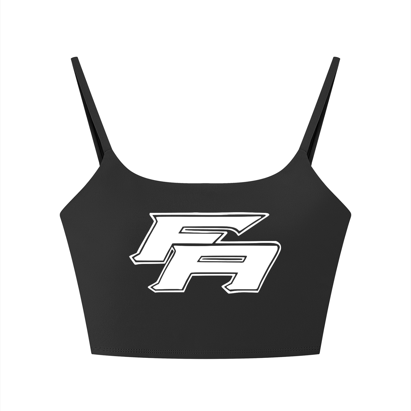 FLYWLKR ATHLETICS Women's Solid Color Sports Bra