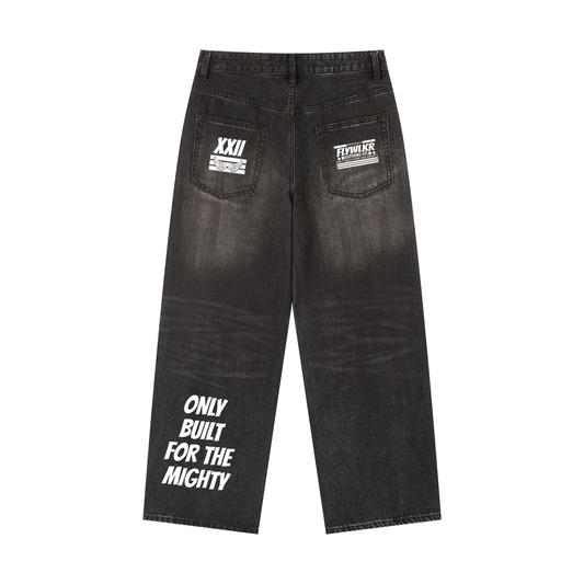 FLYWLKR "ORIGINALS" Vintage Wash Heavyweight Denim Jeans