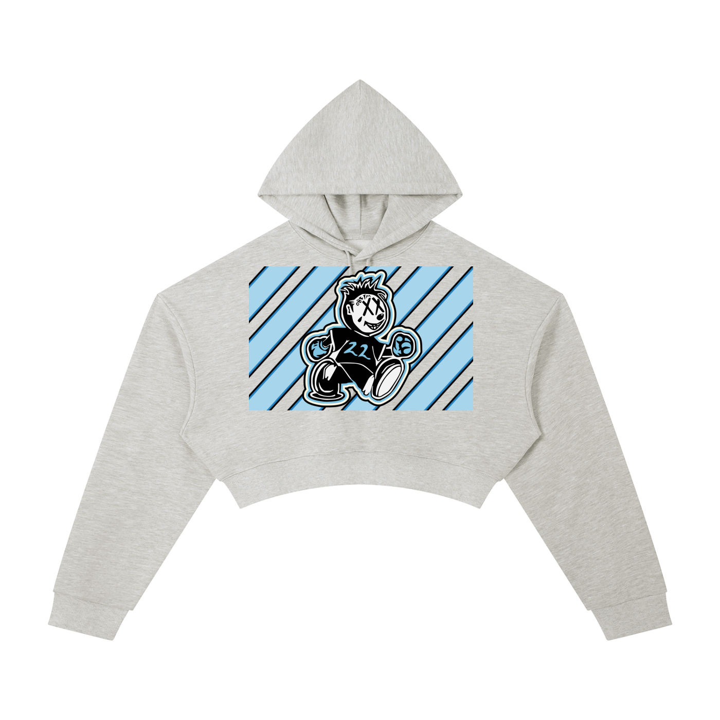 FLYWLKR ORIGINALS "BOSHIDIRU" Essential Cropped Hoodie