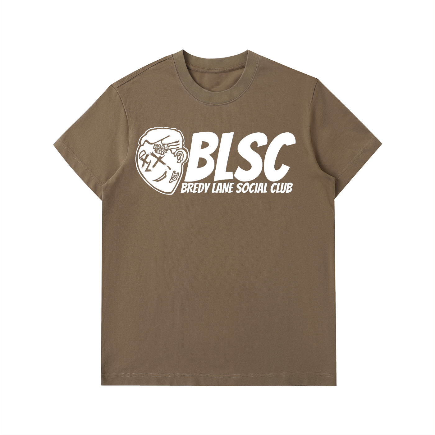 FLYWLKR "BREDY LANE SOCIAL CLUB" Essential Heavyweight Cotton T-Shirt
