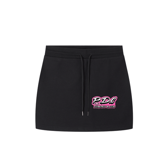 FLYWLKR ORIGINALS "PINK DIAMOND CLUB" Essential Drawstring Skirt
