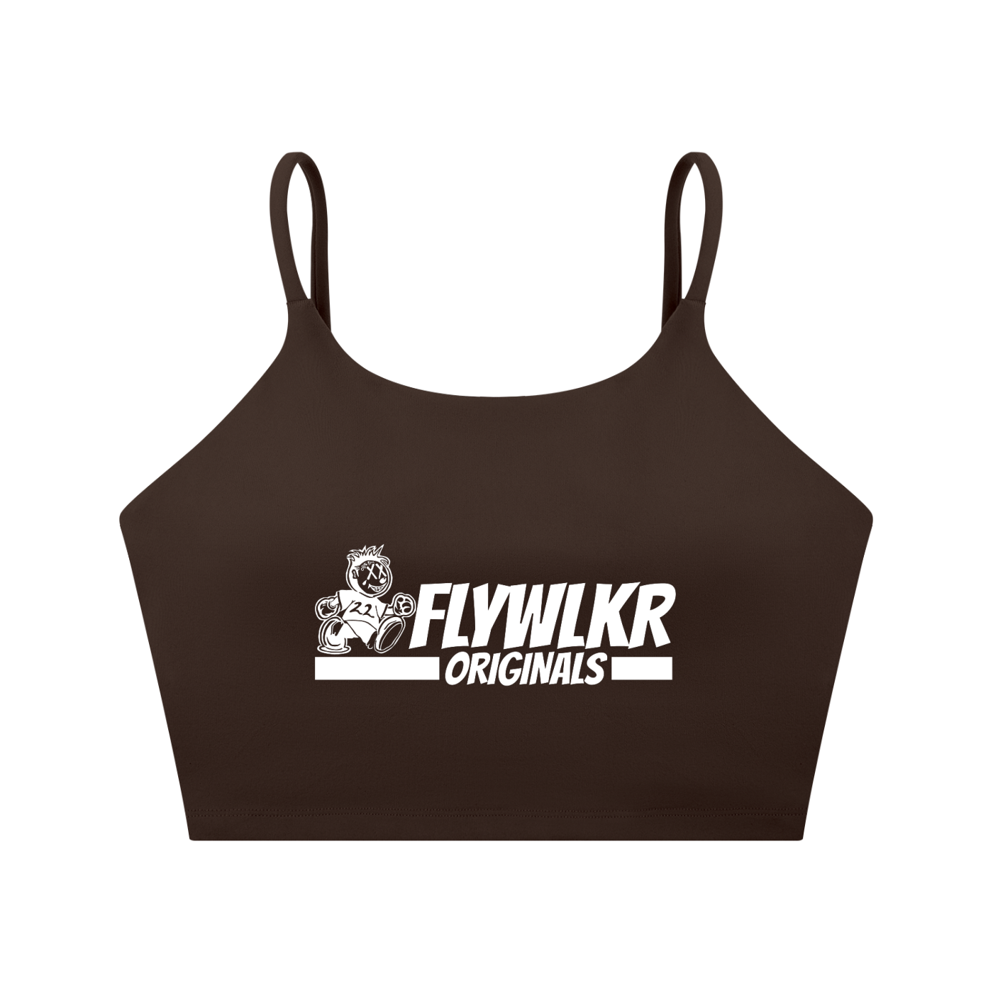 FLYWLKR "ORIGINALS" Spaghetti Strap Yoga Sports Bra