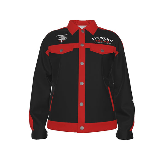 FLYWLKR "T.S.L.N.O"  Unisex Lapel Jacket | 245GSM Cotton