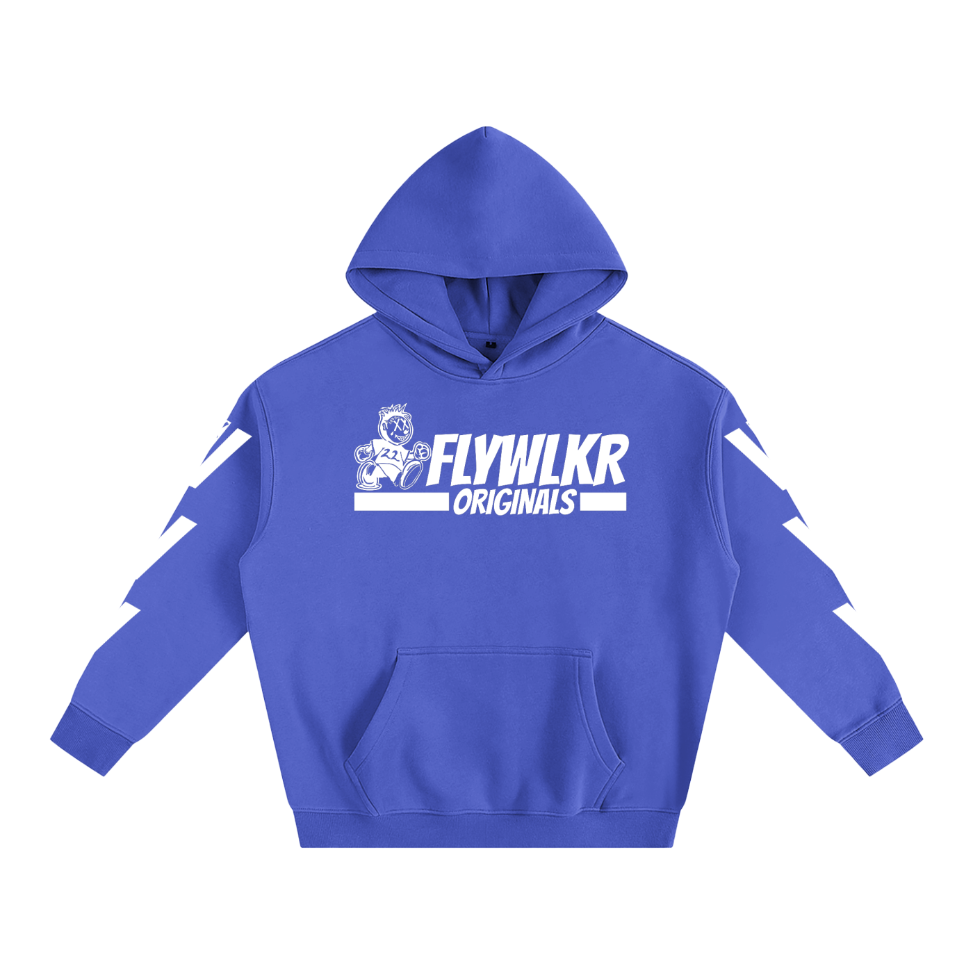 FLYWLKR "ORIGINALS" Oversize Fleeced Hoodie