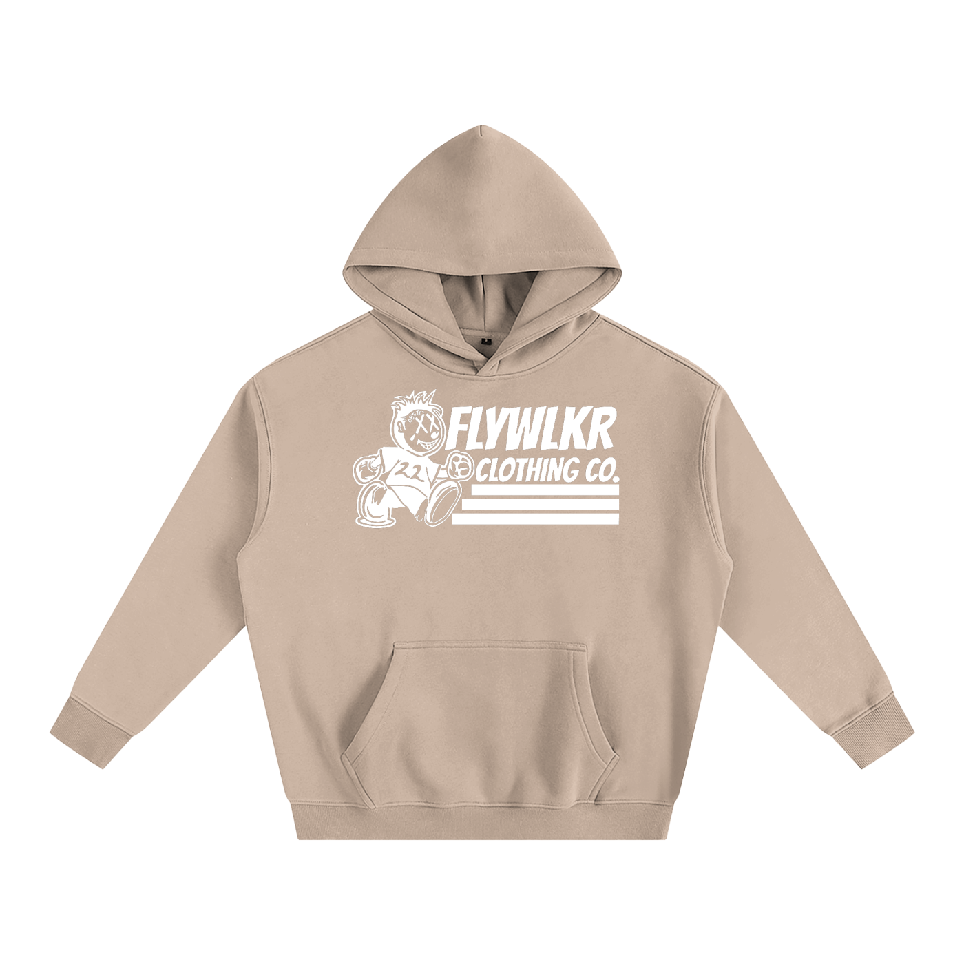 FLYWLKR "ORIGINALS" Oversize Fleeced Hoodie