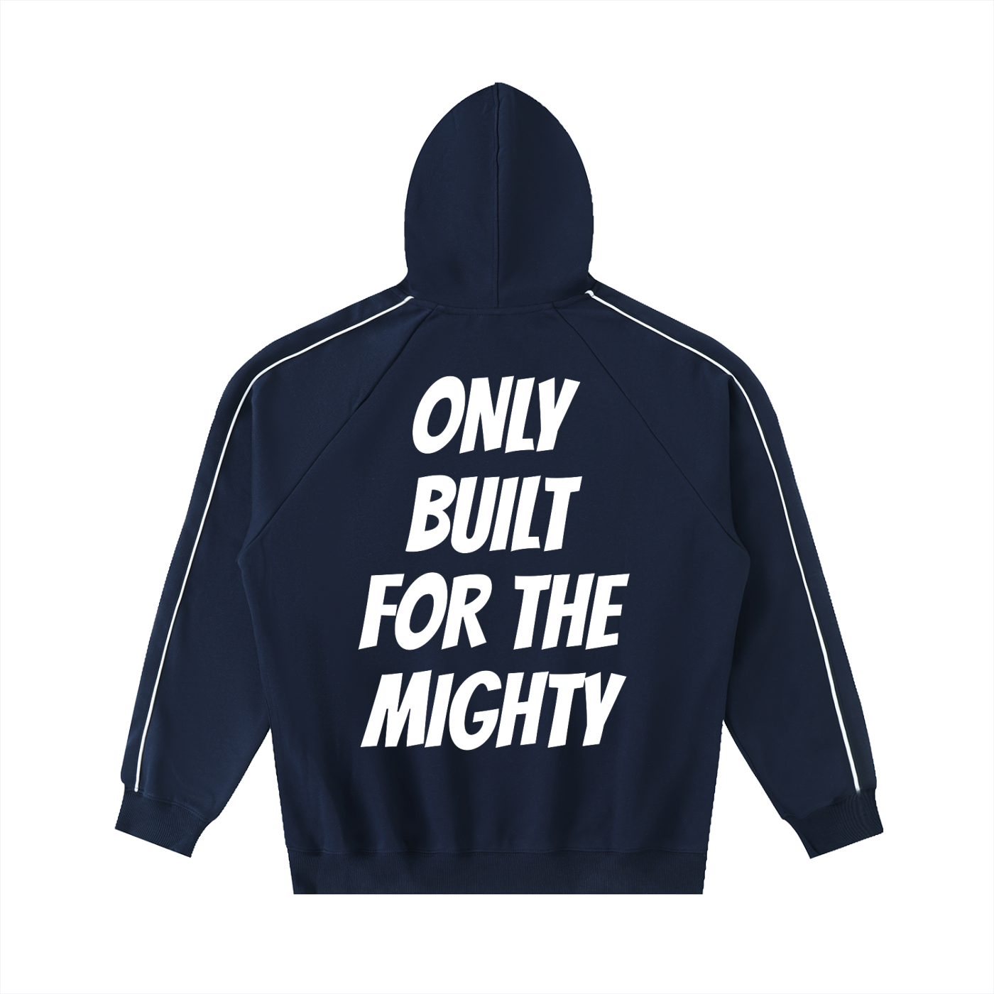 BREDY LANE SOCIAL CLUB Contrast Piping Raglan Hoodie