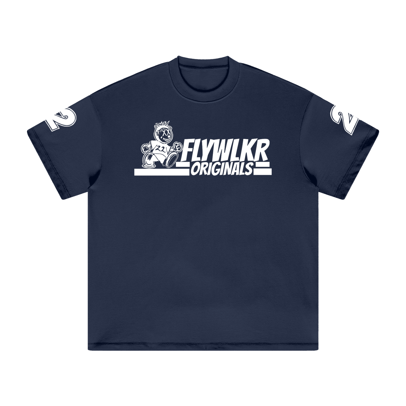 FLYWLKR "ORIGINALS" Heavyweight Earth Tone T-Shirt