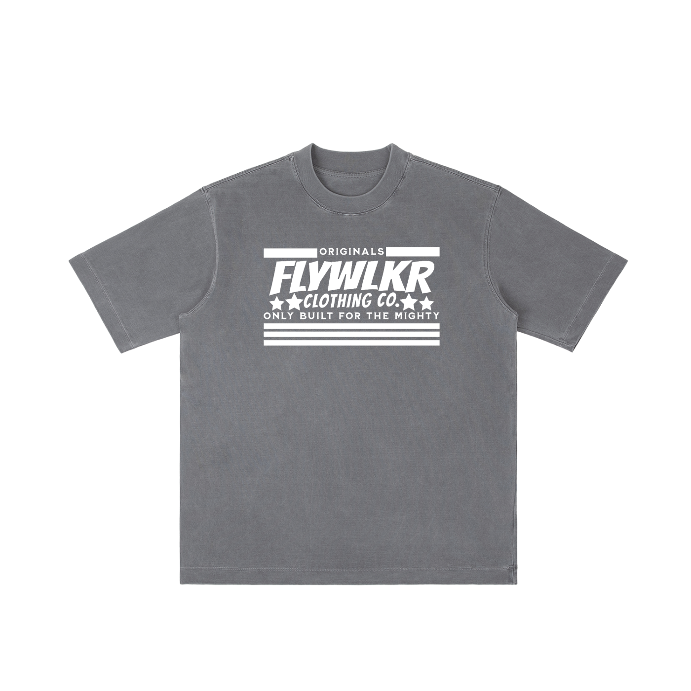 FLYWLKR "ORIGINALS" Vintage Wash Drop Shoulder T-shirt