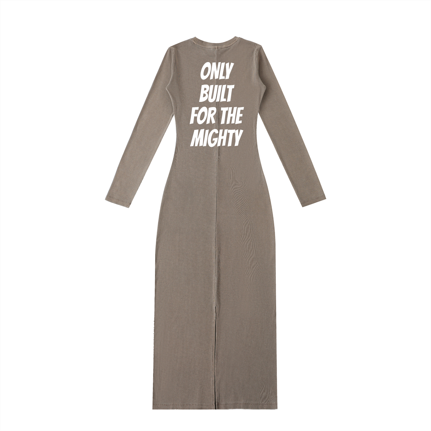 FLYWLKR "ORIGINALS" Dyed Washed Slit Maxi Dress