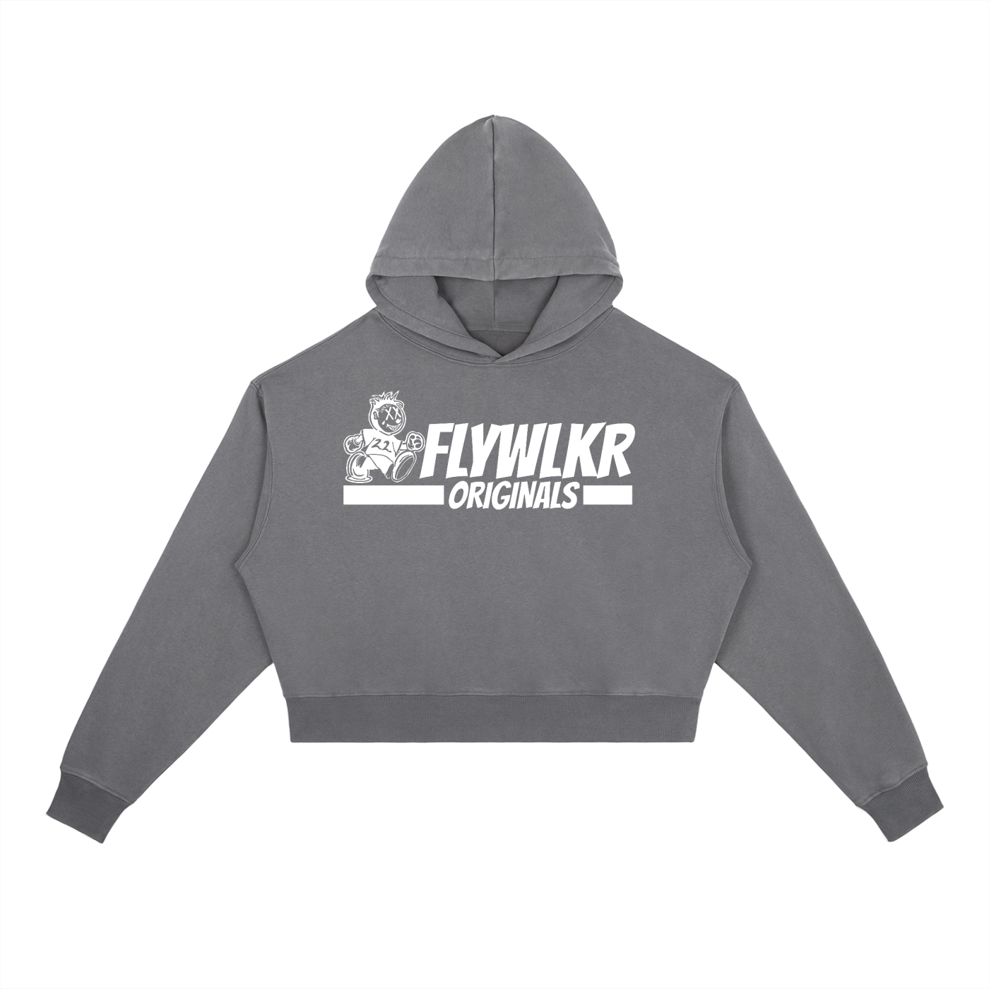 FLYWLKR "ORIGINALS" Vintage Washed Heavyweight Hoodie