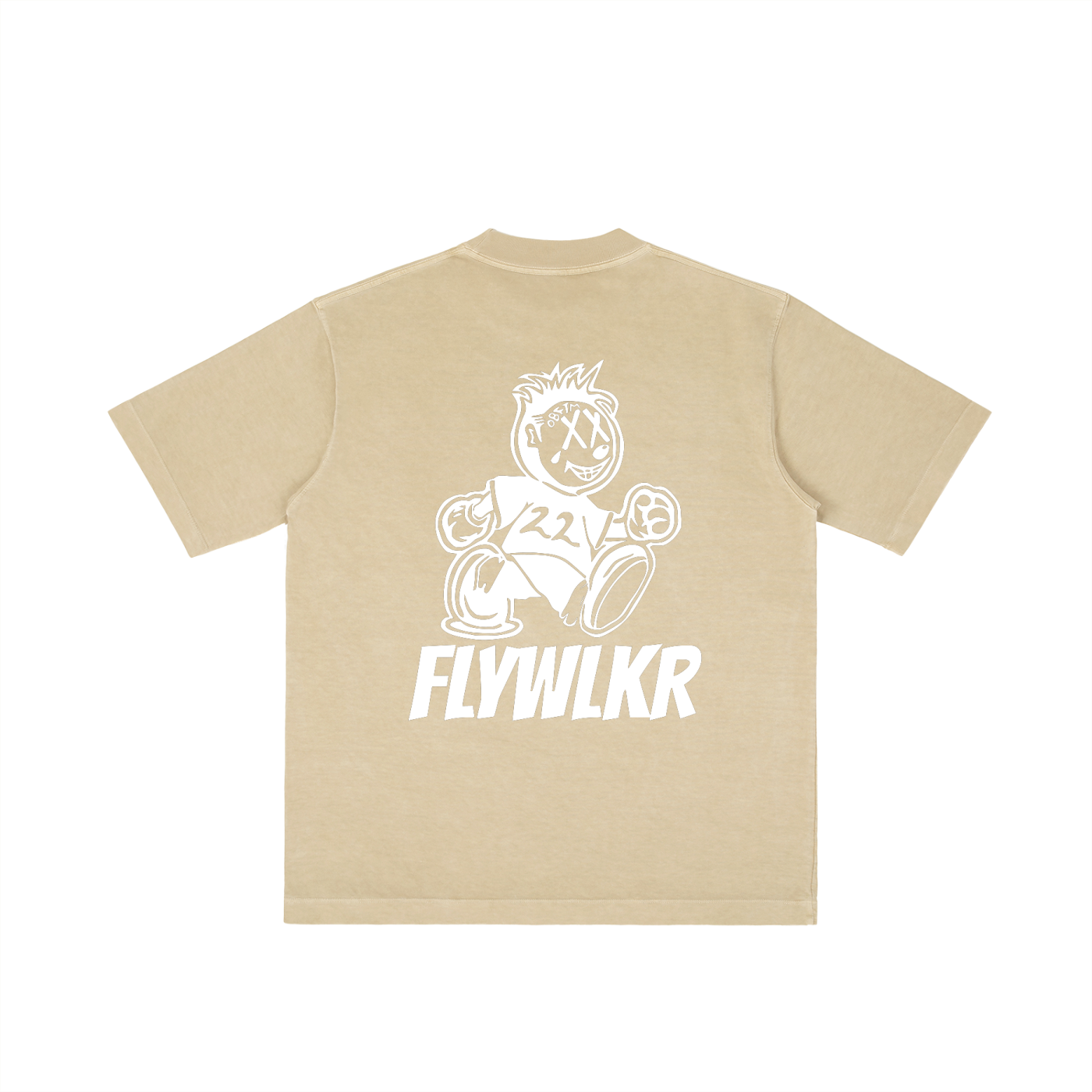 FLYWLKR "ORIGINALS" Vintage Wash Drop Shoulder T-shirt