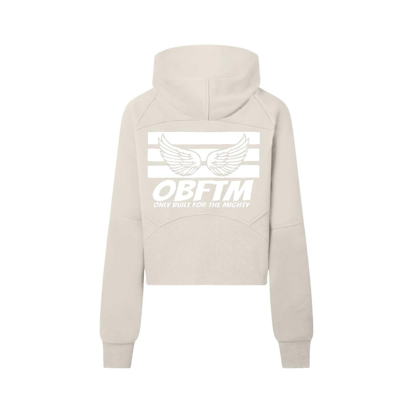 FLYWLKR "ORIGINALS" Cropped Half-Zip Hoodie